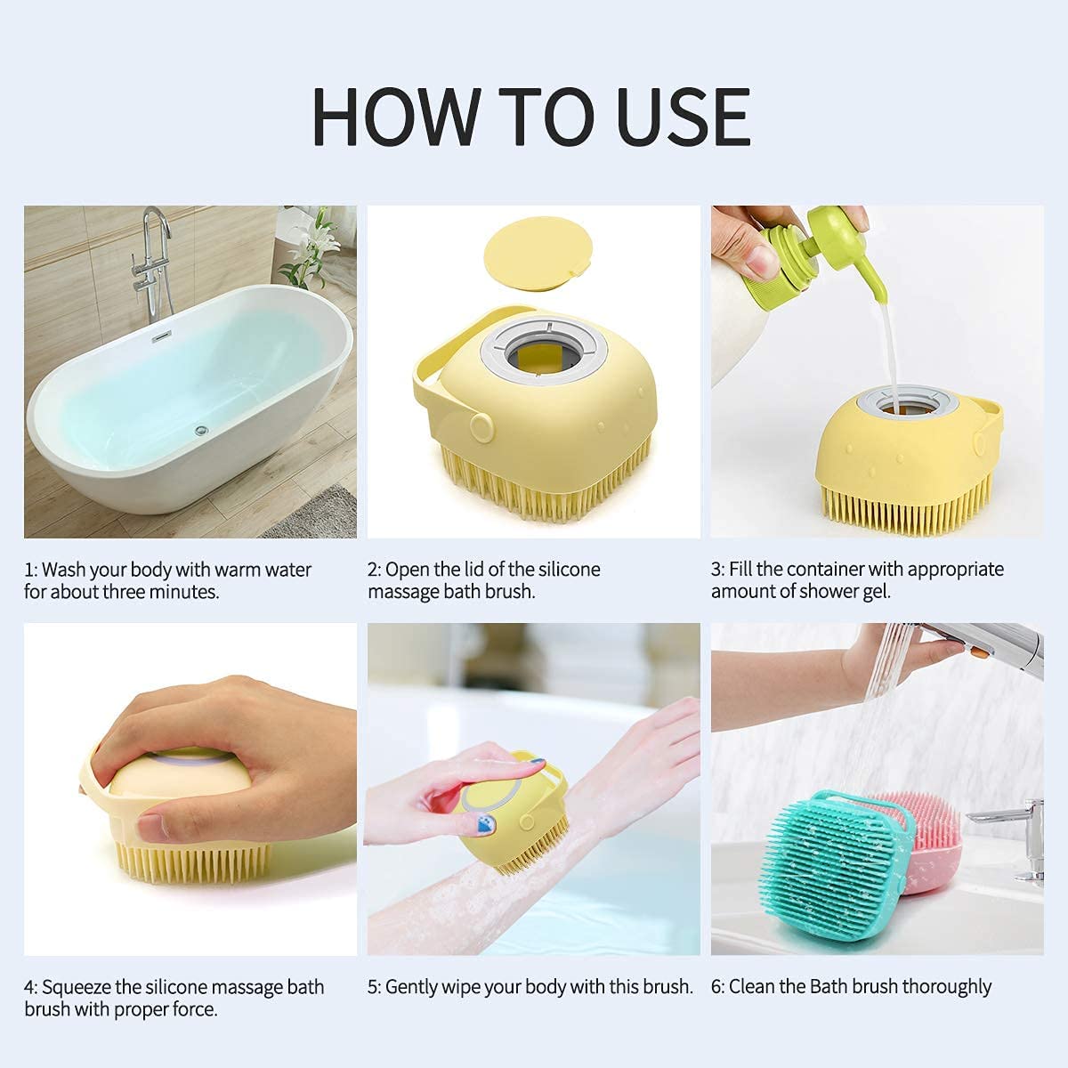 BrushPro-Dog Bath Brush - MARC SHERL