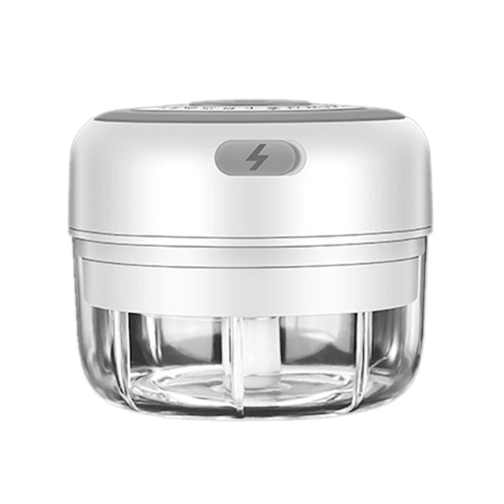 Electric Garlic Vegetable Shredder Onions Cutter Meat Grinder High Speed Crusher - MARC SHERL