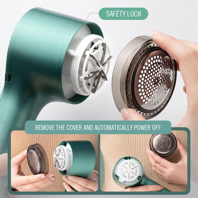 Rechargeable Lint Remover Professional Household Clothes Shaver - MARC SHERL
