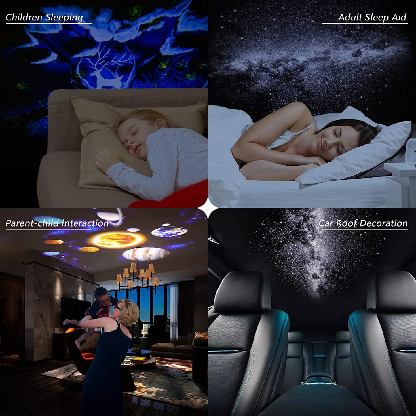 NEW Galaxy Projector 7 in 1 Planetarium Projector Night Light - MARC SHERL
