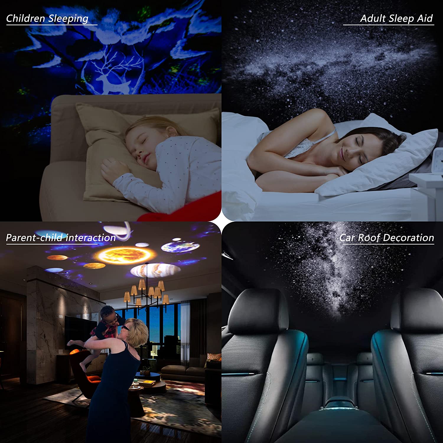 NEW Galaxy Projector 7 in 1 Planetarium Projector Night Light - MARC SHERL