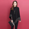 Bat Sleeve Black Sweater Shawl Women Poncho - MARC SHERL